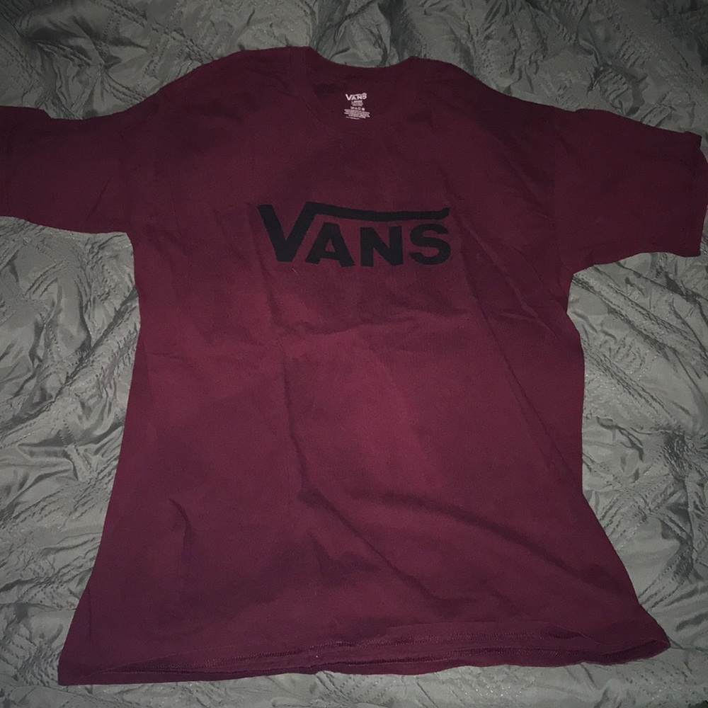 Red And Black Vans T-Shirt